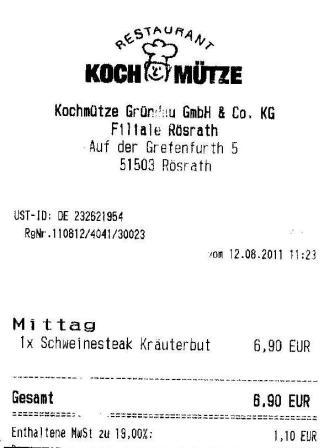 gfdg Höffner Kochmütze Restaurant